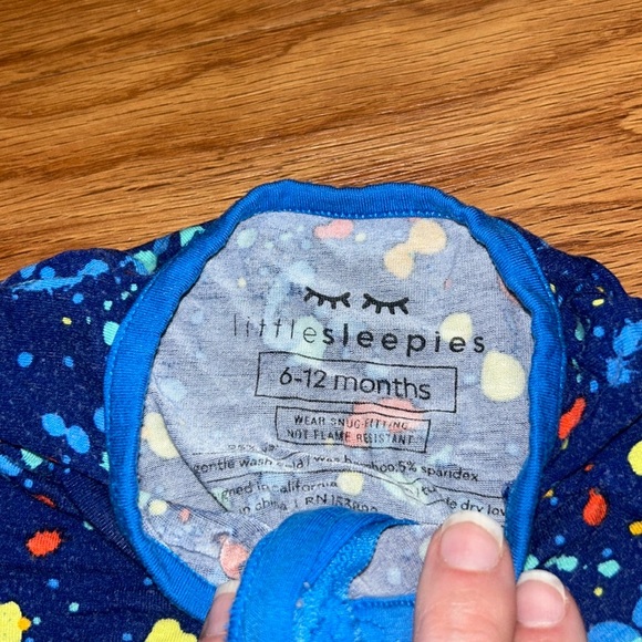 Little Sleepies Zippy 6-12 Month - Picture 4 of 6